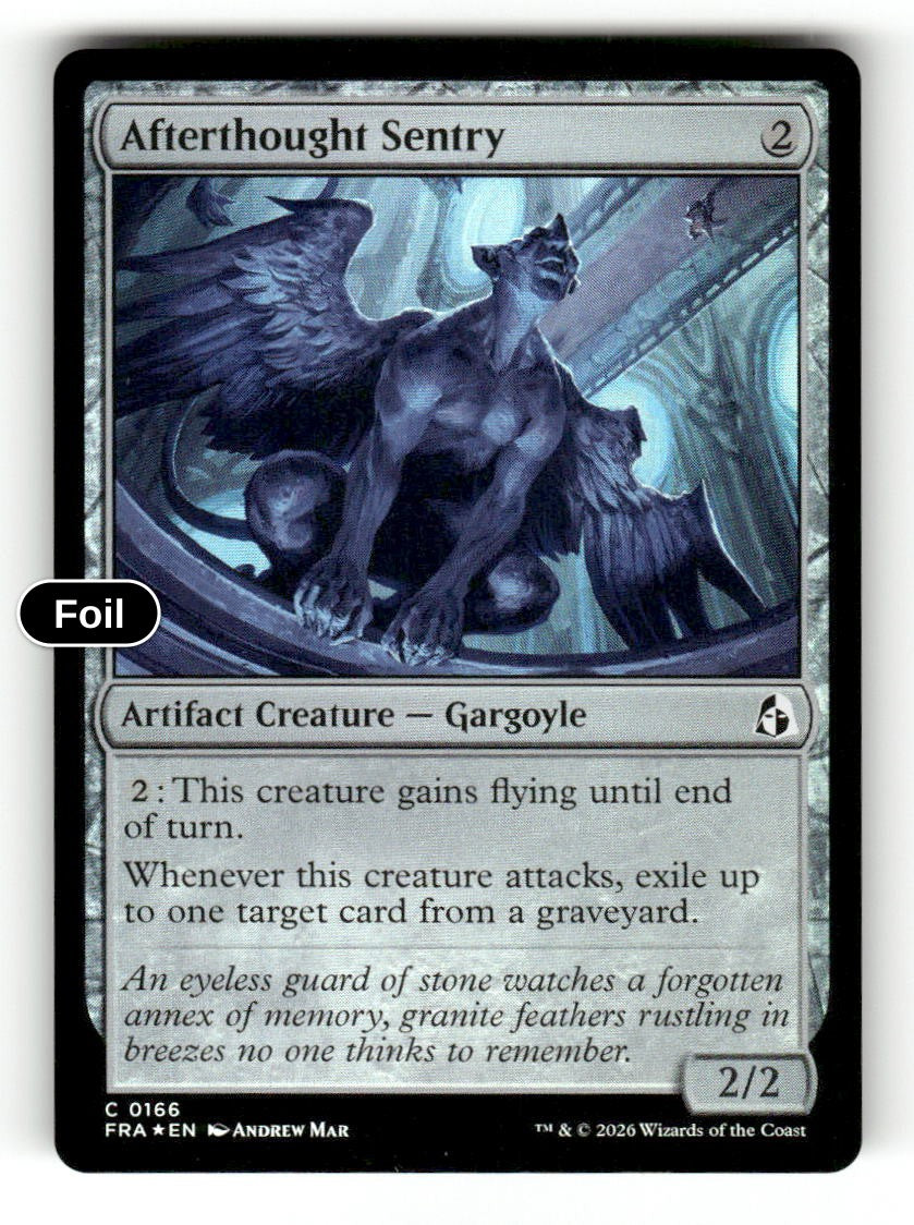Afterthought Sentry