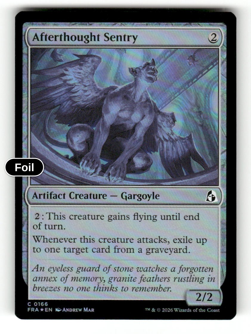 Afterthought Sentry