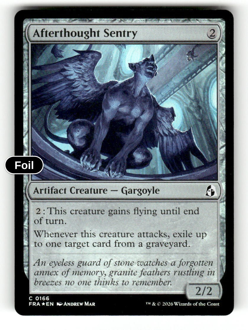 Afterthought Sentry
