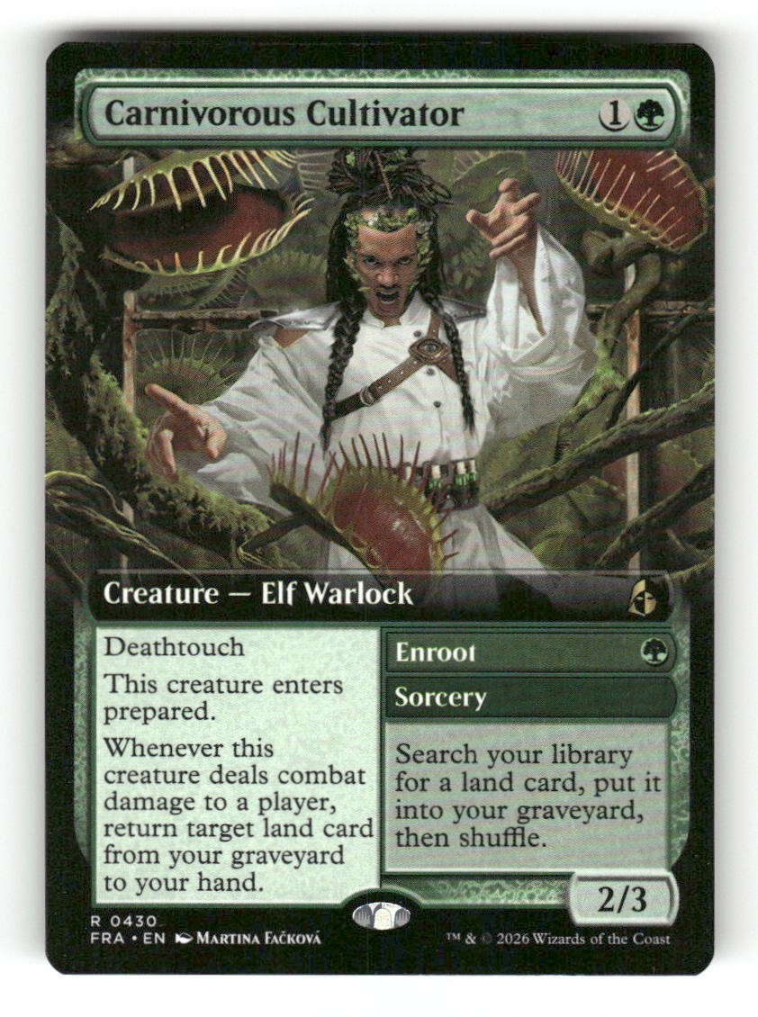 Carnivorous Cultivator (Extended Art)