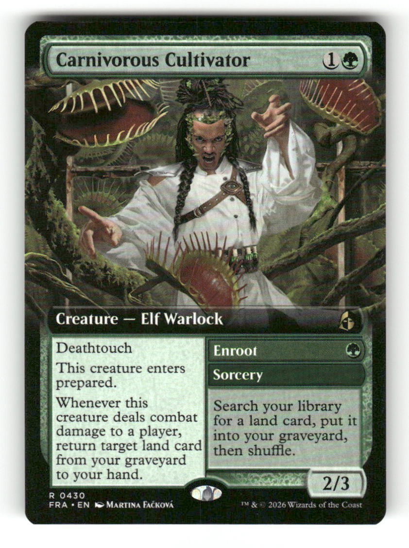 Carnivorous Cultivator (Extended Art)
