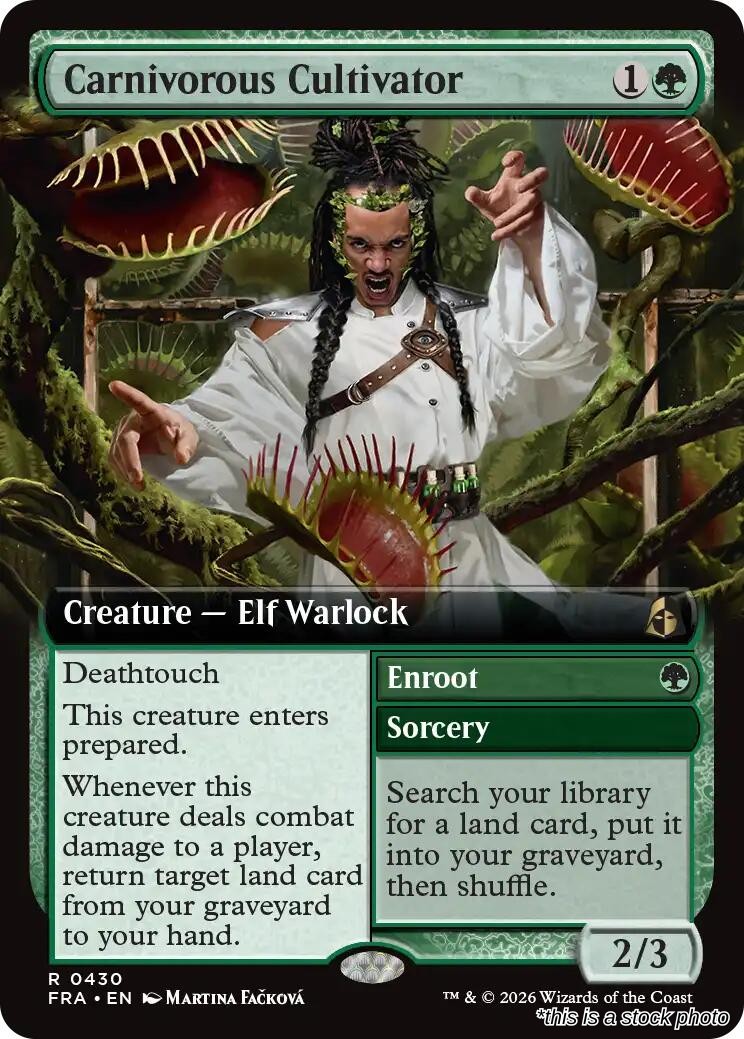 Carnivorous Cultivator (Extended Art)