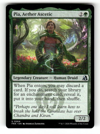 Pia, Aether Ascetic