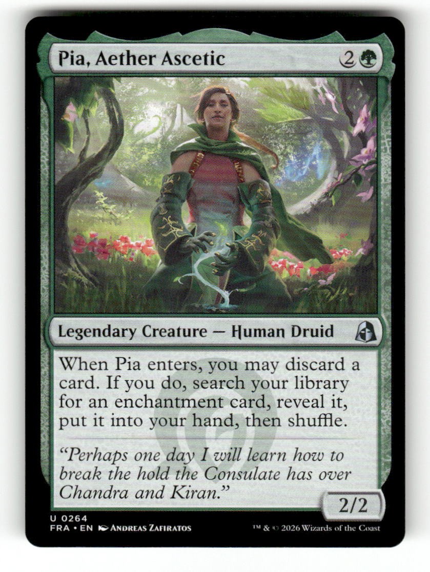Pia, Aether Ascetic