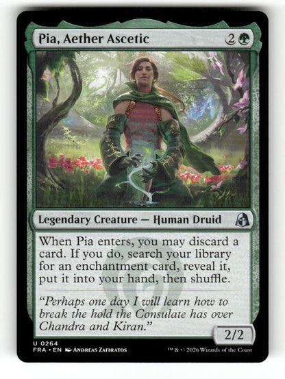 Pia, Aether Ascetic
