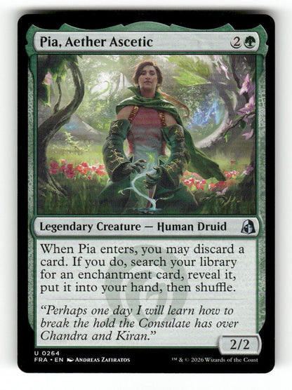 Pia, Aether Ascetic