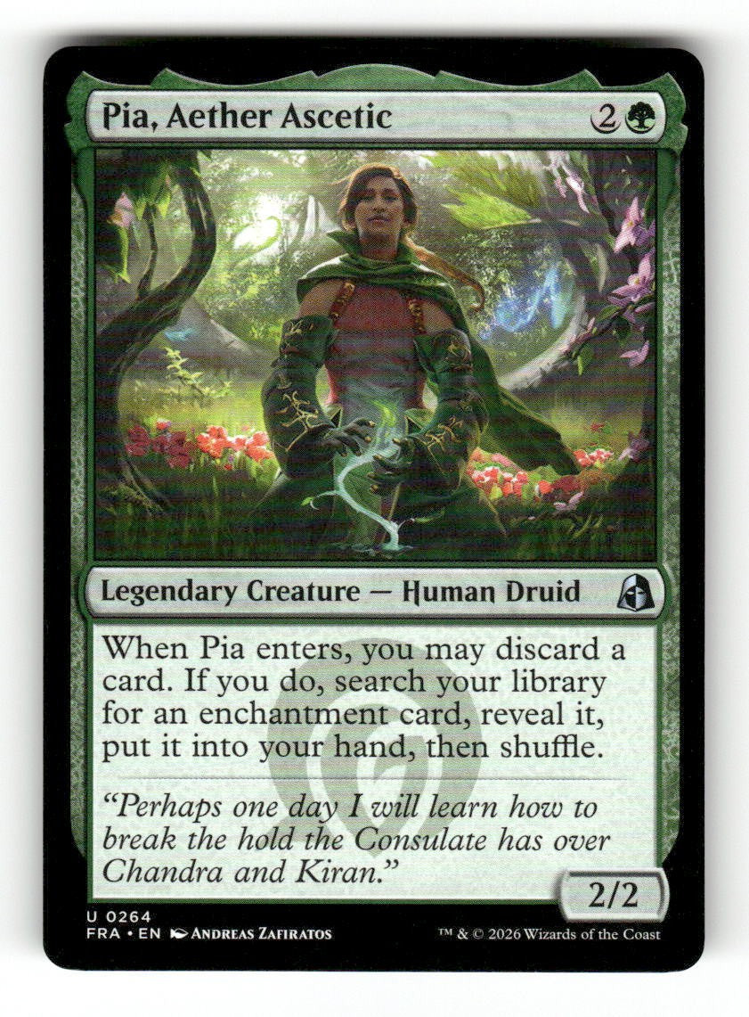 Pia, Aether Ascetic