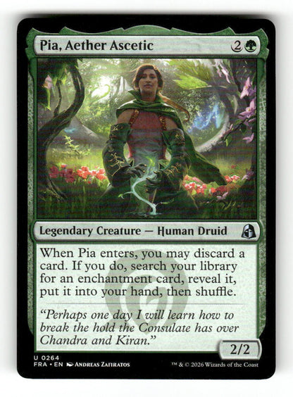 Pia, Aether Ascetic