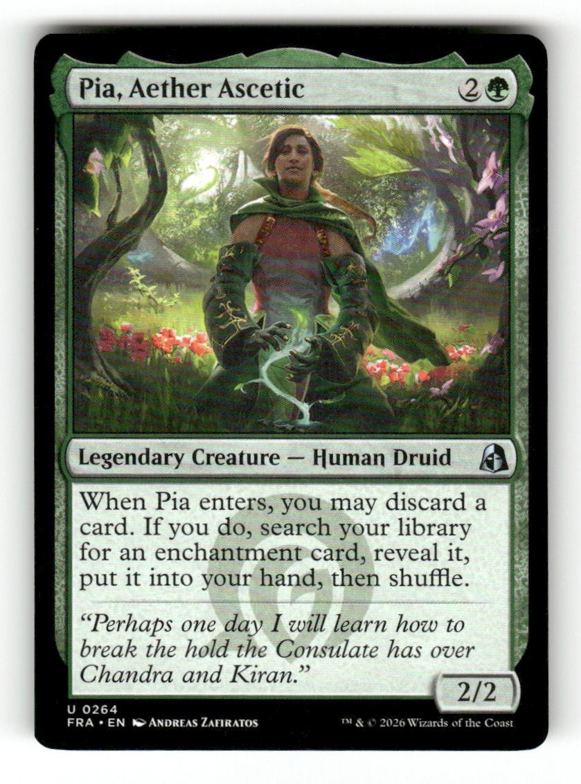 Pia, Aether Ascetic