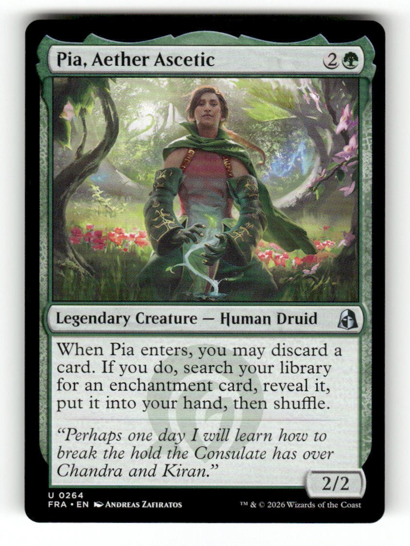 Pia, Aether Ascetic