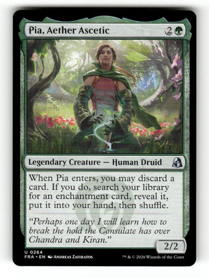 Pia, Aether Ascetic