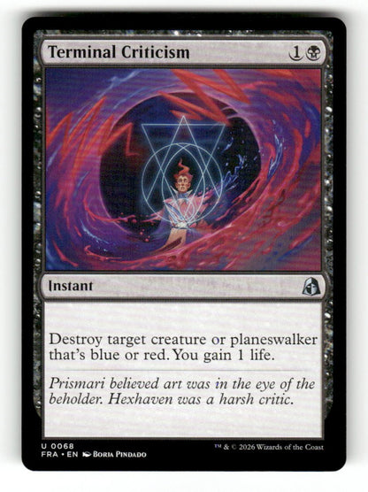 Terminal Criticism