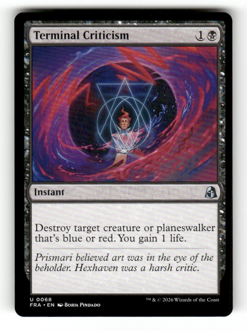 Terminal Criticism