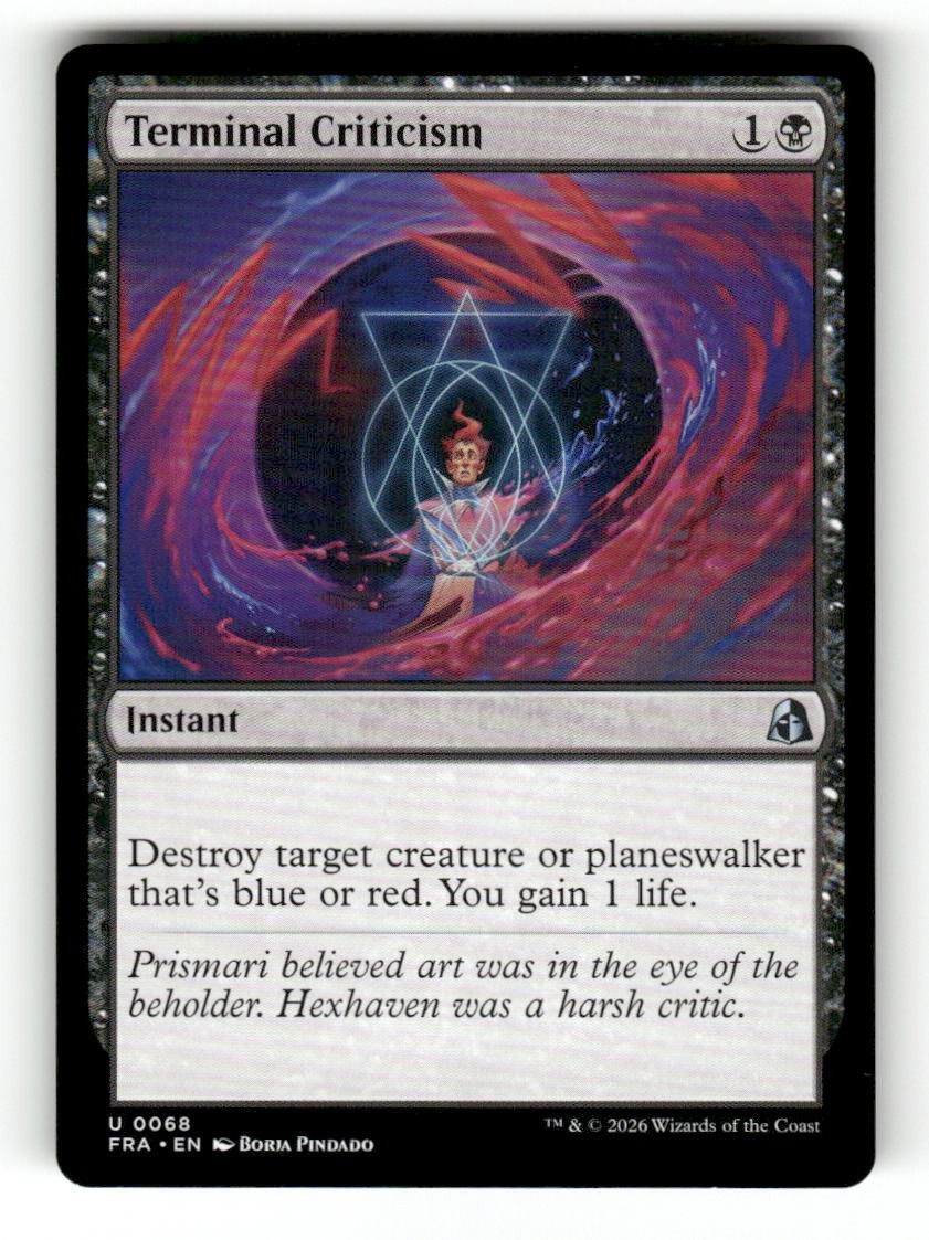 Terminal Criticism