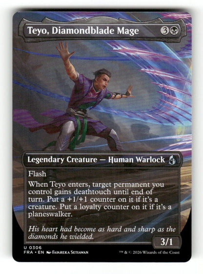 Teyo, Diamondblade Mage (Borderless)