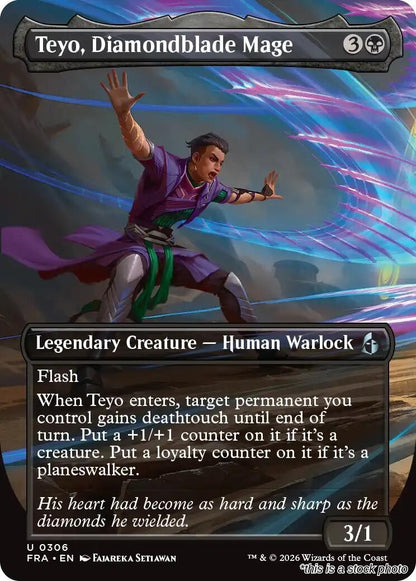 Teyo, Diamondblade Mage (Borderless)