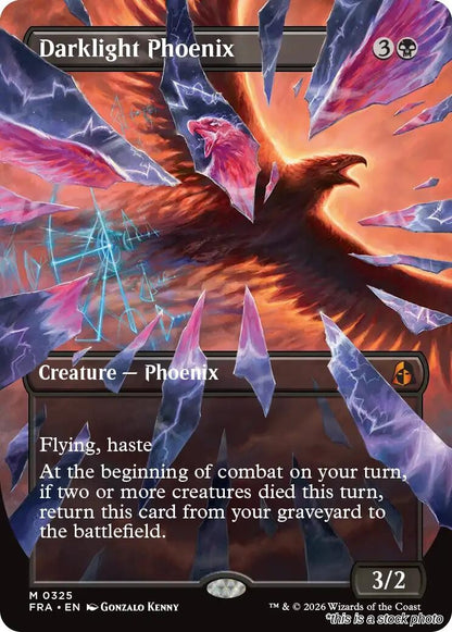 Darklight Phoenix (Borderless) (0325)