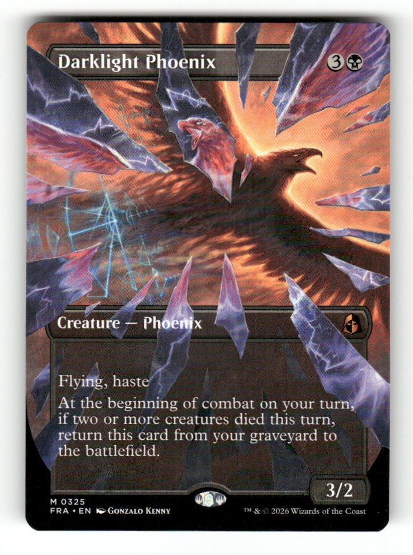 Darklight Phoenix (Borderless) (0325)