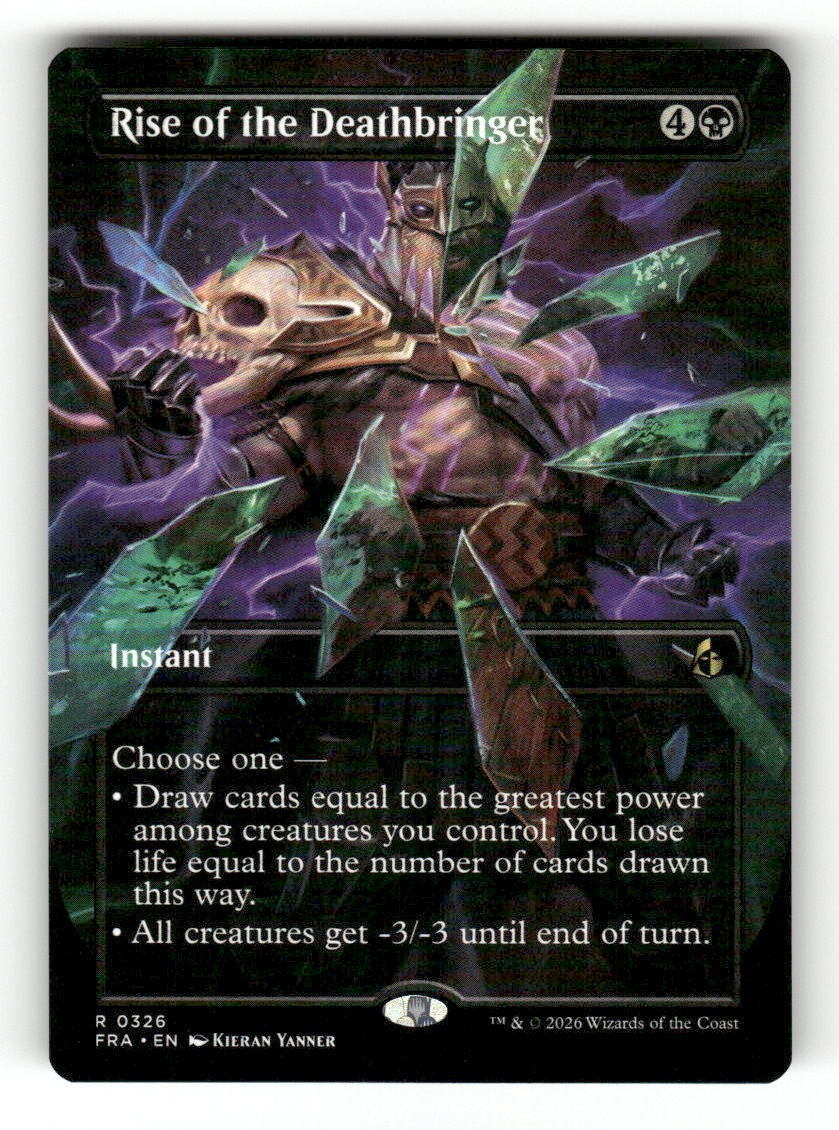 Rise of the Deathbringer (Borderless)