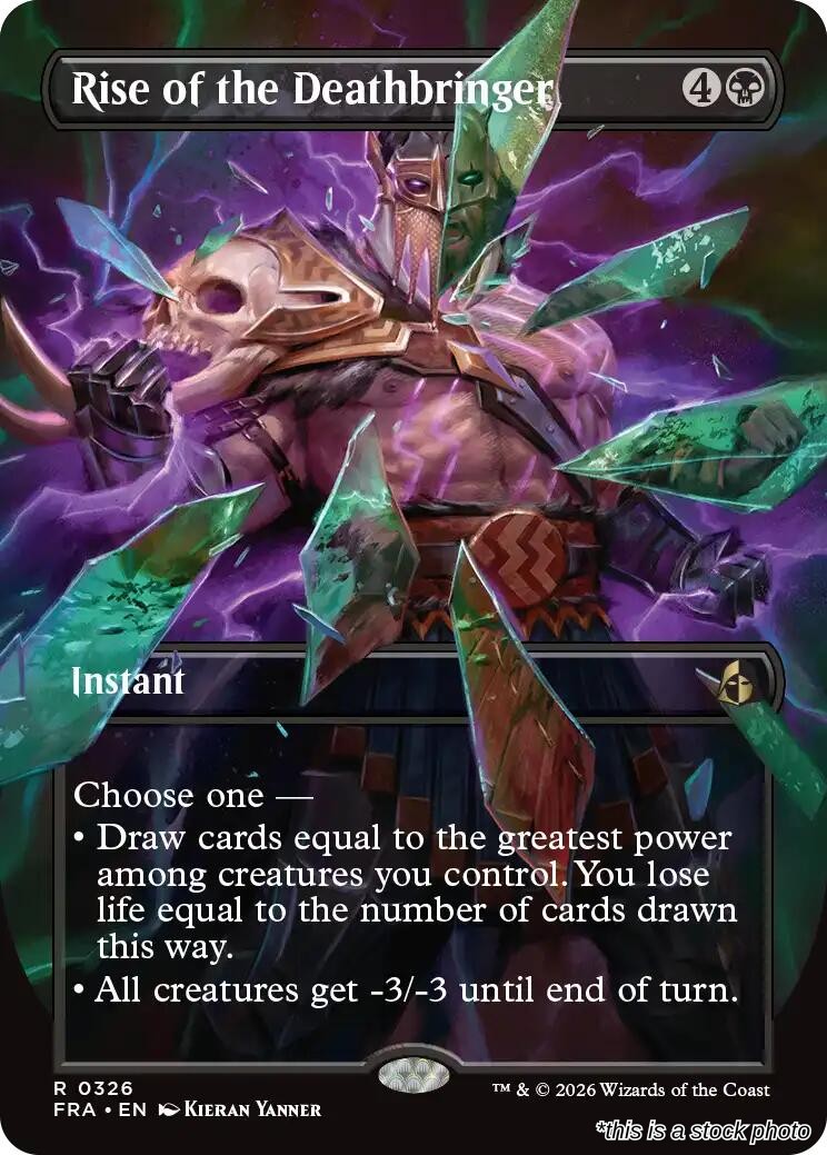 Rise of the Deathbringer (Borderless)