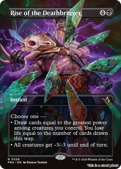 Rise of the Deathbringer (Borderless)