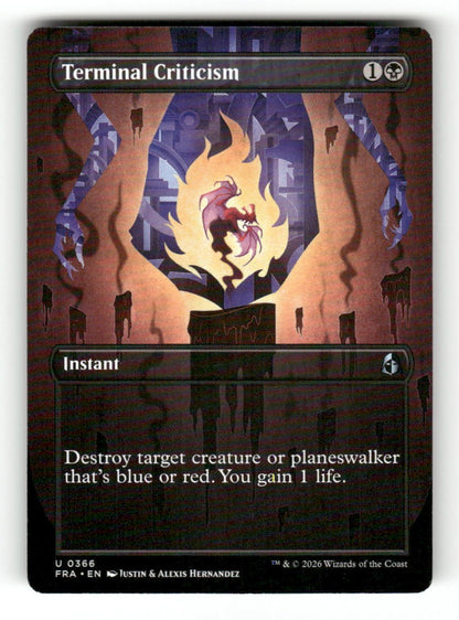 Terminal Criticism (Borderless)