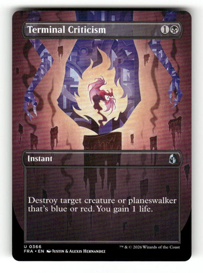 Terminal Criticism (Borderless)