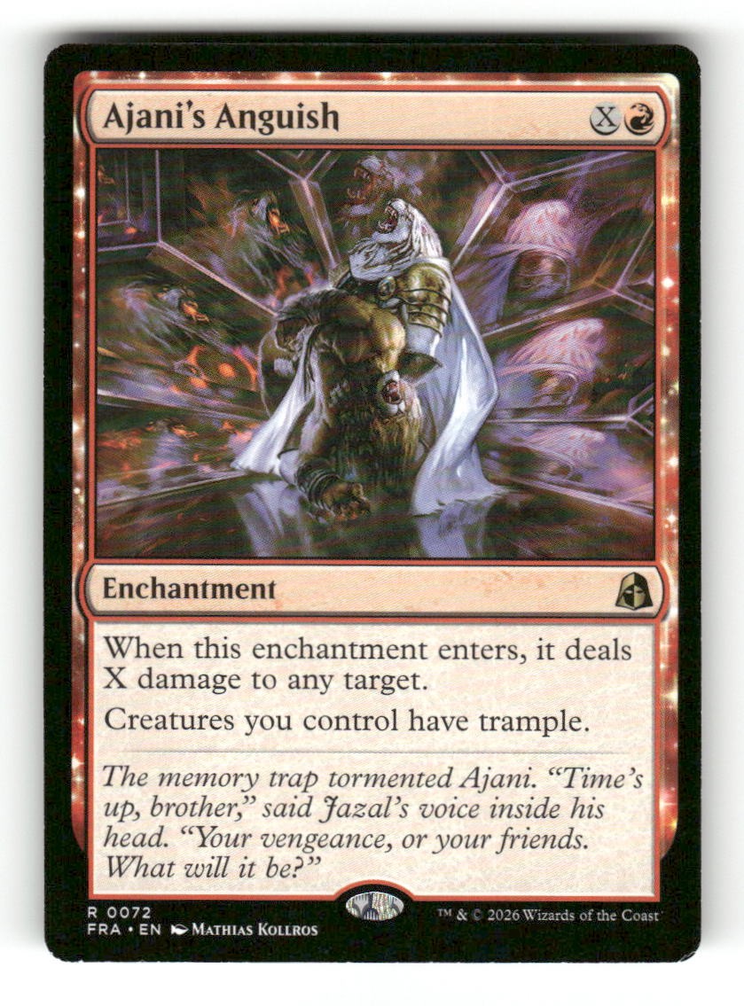 Ajani's Anguish