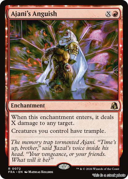 Ajani's Anguish