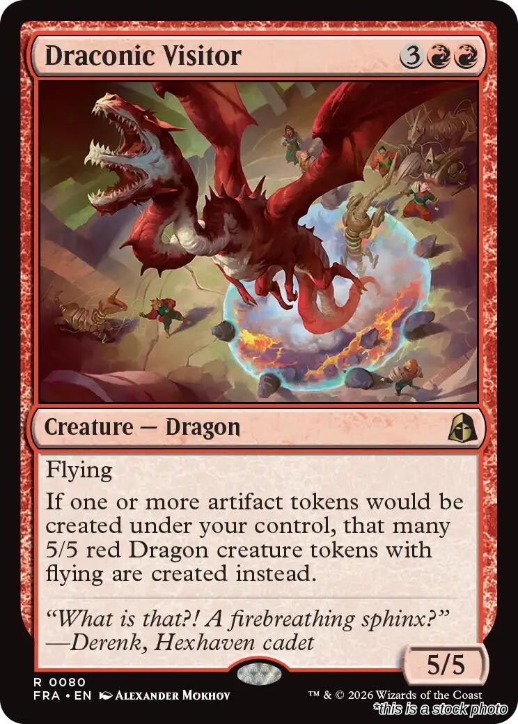 Draconic Visitor