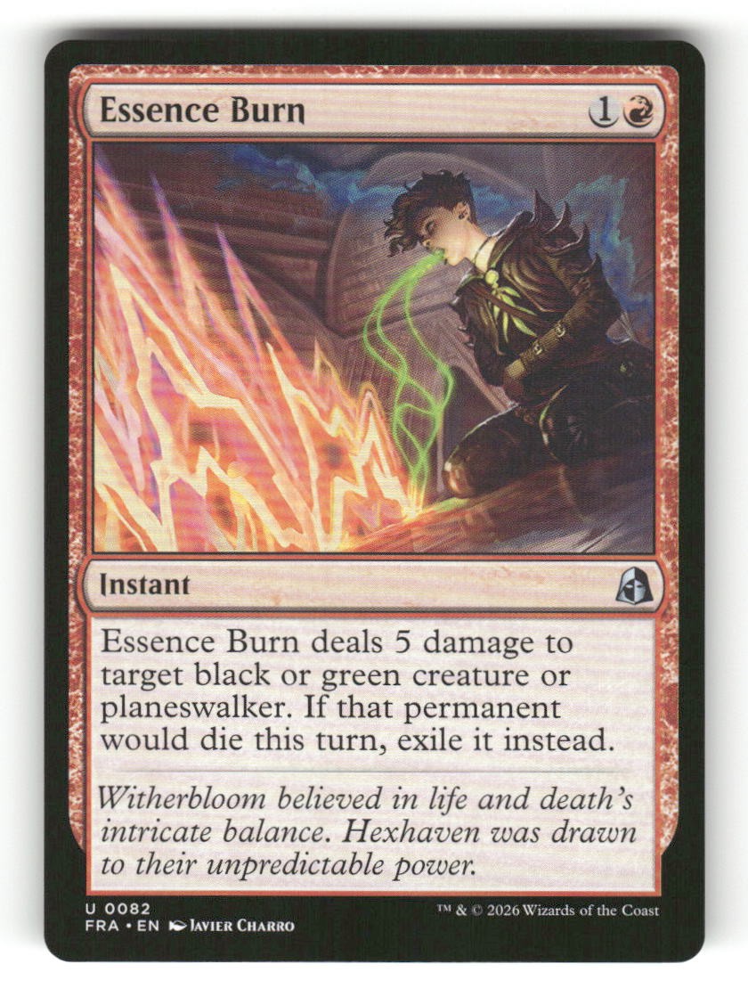 Essence Burn