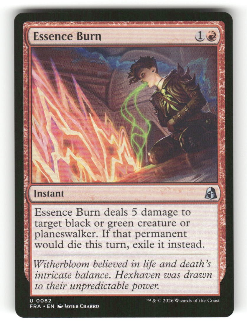 Essence Burn