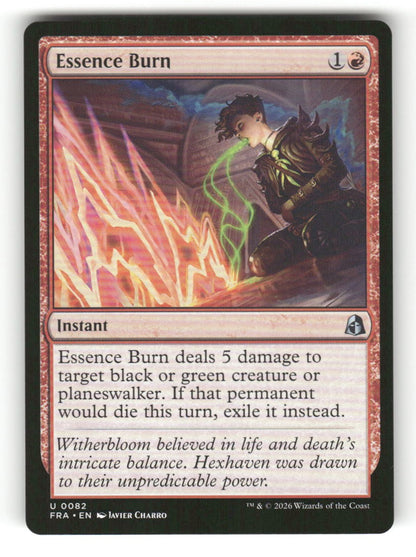 Essence Burn