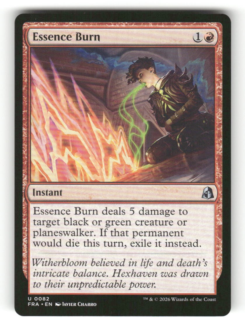 Essence Burn