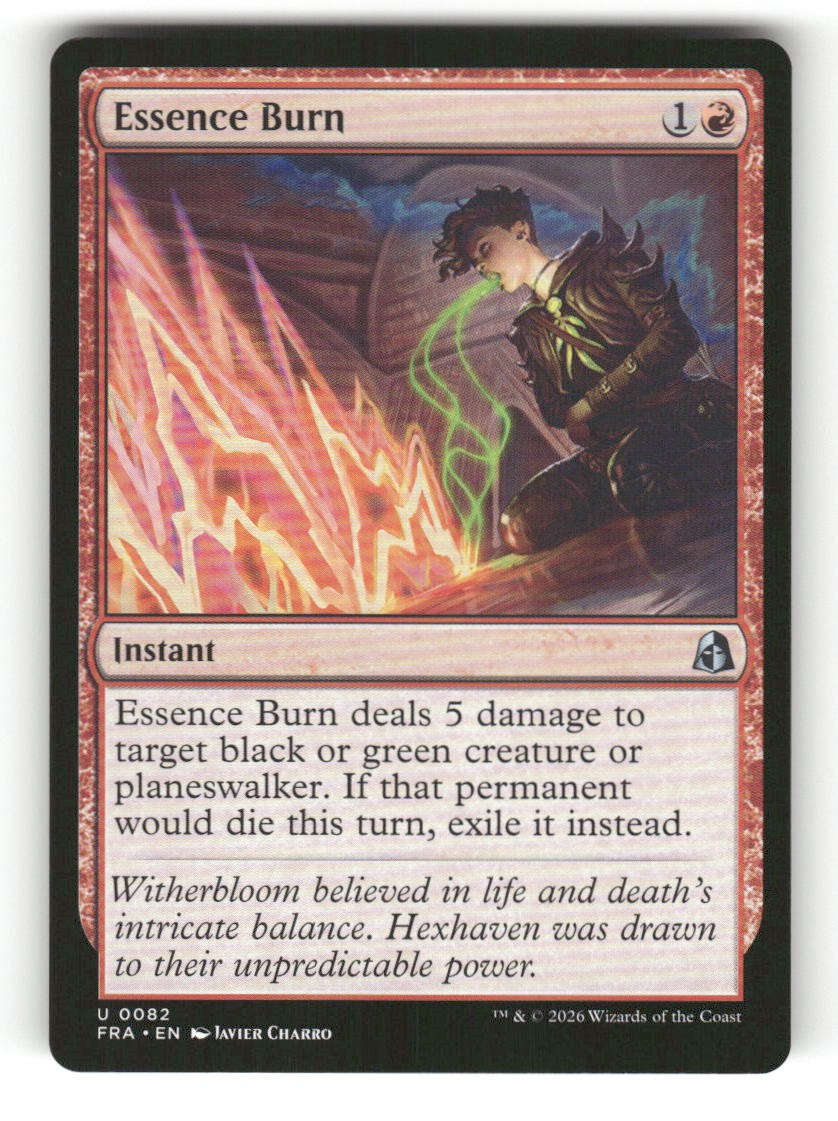 Essence Burn