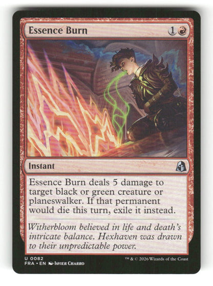 Essence Burn