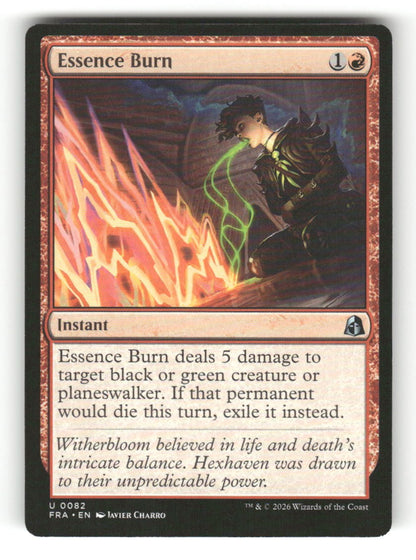 Essence Burn