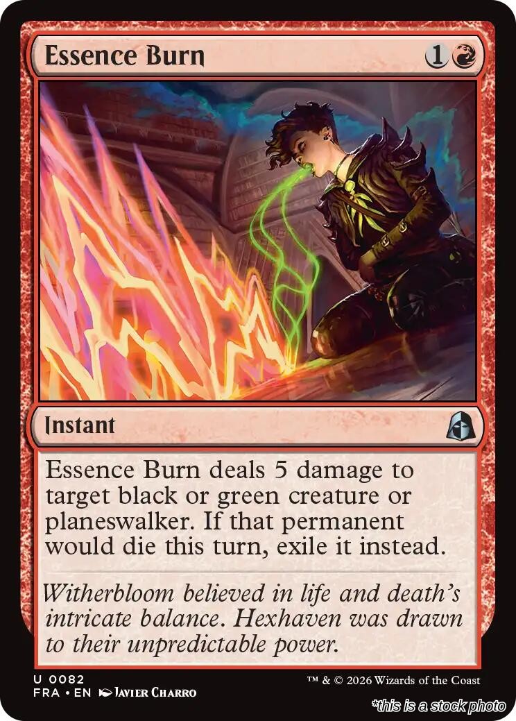 Essence Burn