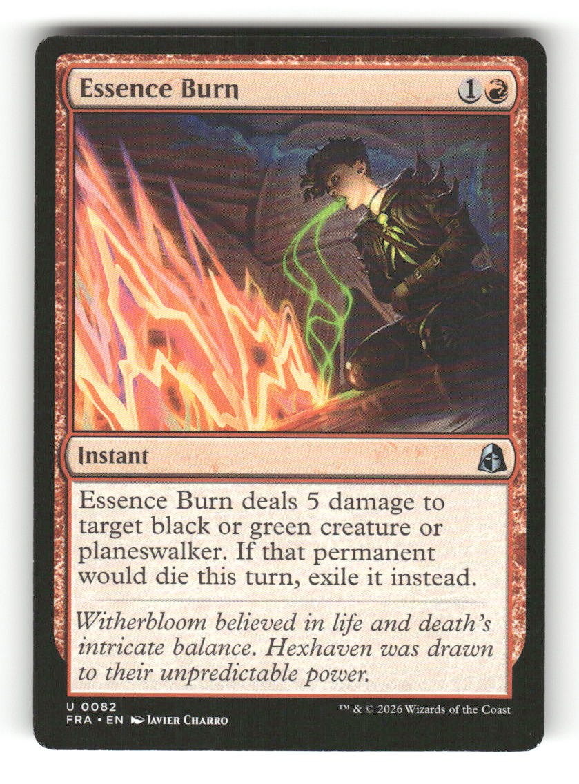 Essence Burn