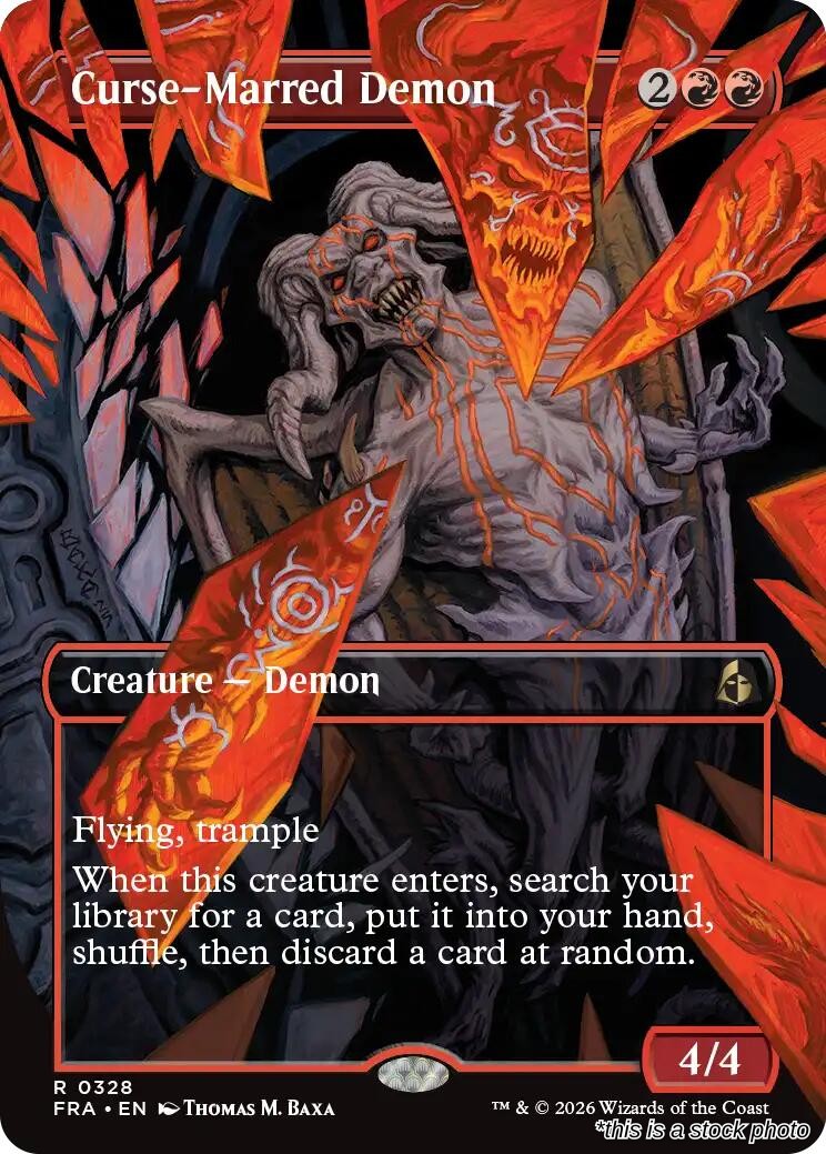 Curse-Marred Demon (Borderless)