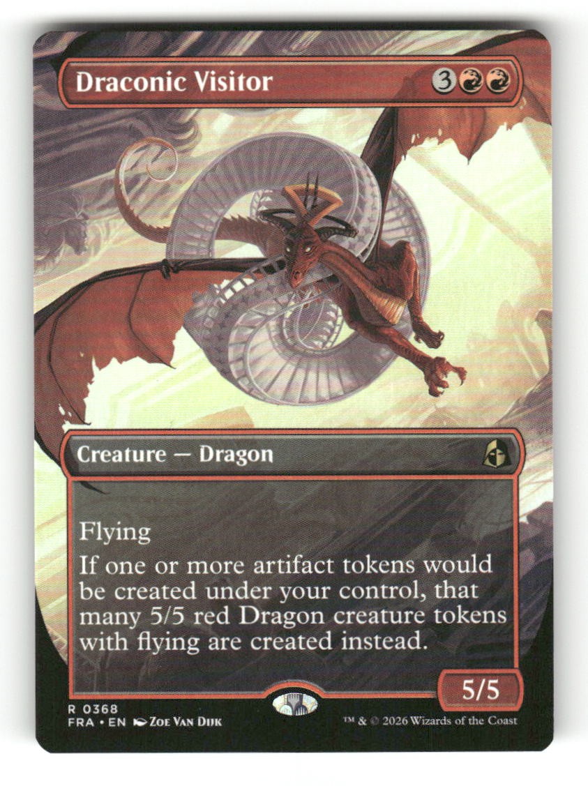 Draconic Visitor (Borderless)
