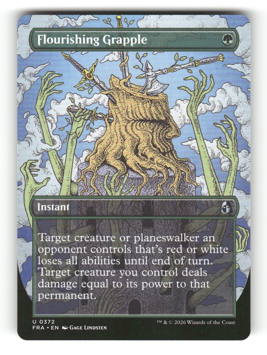 Flourishing Grapple (Borderless)