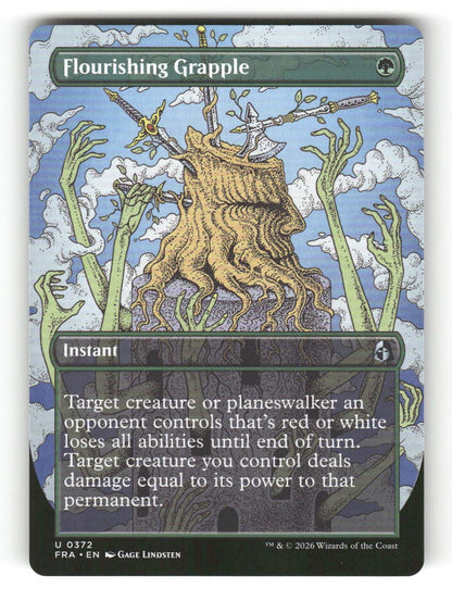 Flourishing Grapple (Borderless)