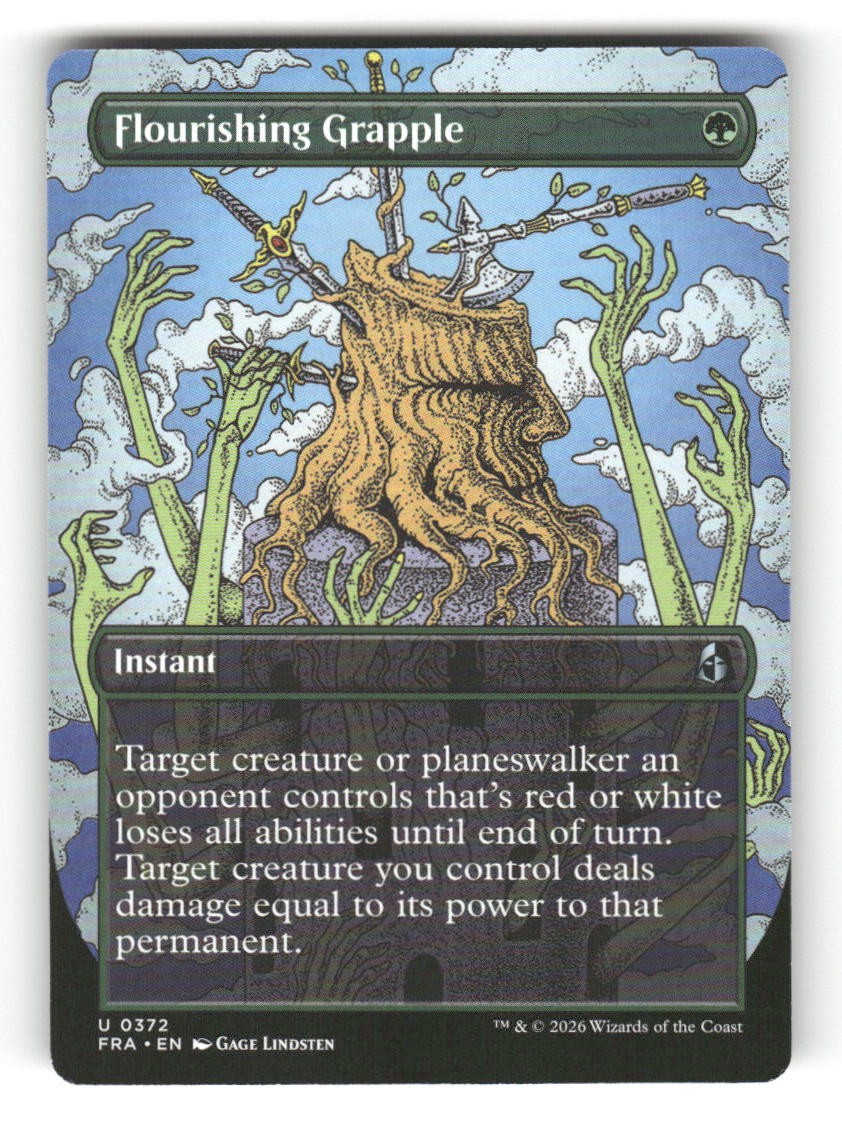 Flourishing Grapple (Borderless)