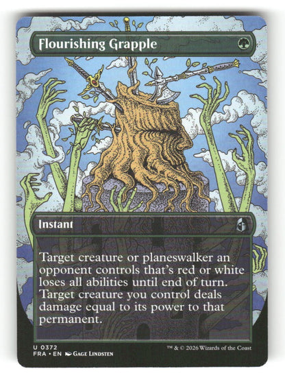 Flourishing Grapple (Borderless)