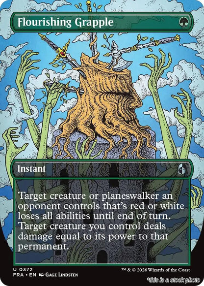 Flourishing Grapple (Borderless)