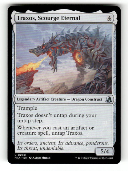 Traxos, Scourge Eternal