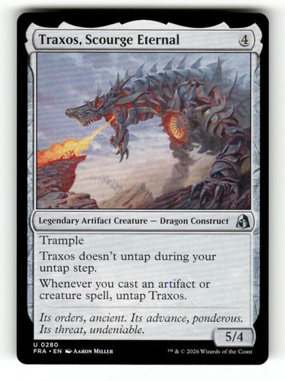 Traxos, Scourge Eternal