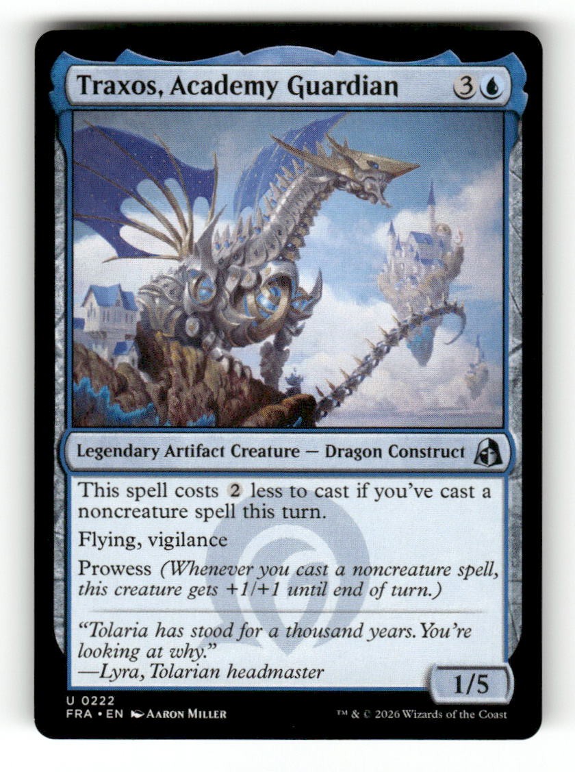 Traxos, Academy Guardian