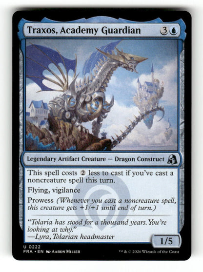 Traxos, Academy Guardian